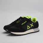 BASKET SUN68 JAKI FLUO 11 NERO﻿ 2