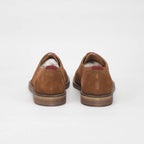 André Chaussures Derby en Daim Marron Élégantes Homme