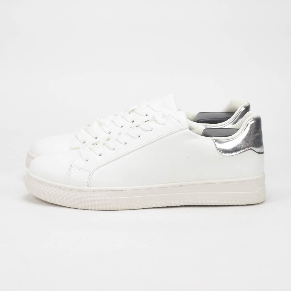 André Baskets Basses Minimalistes Blanc Femme