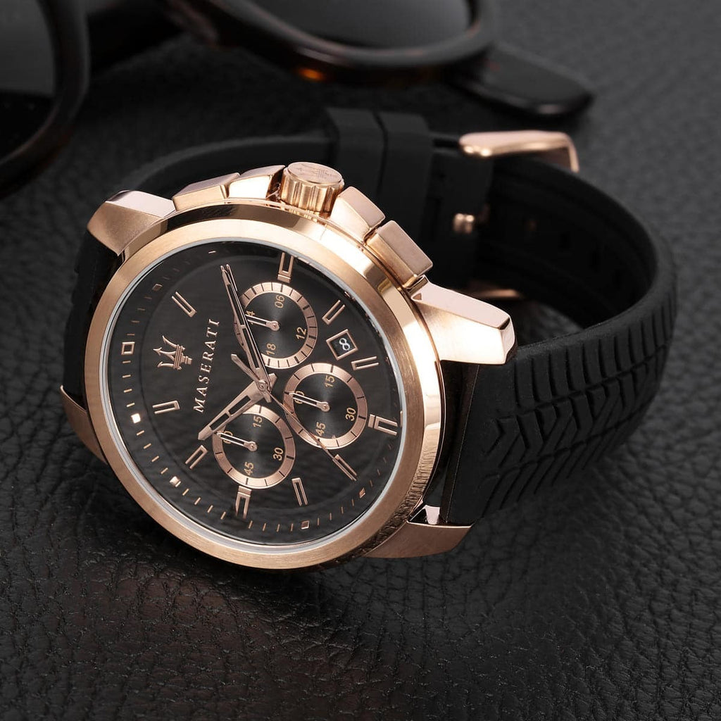 Maserati Successo Montre Chronographe Élégante Homme