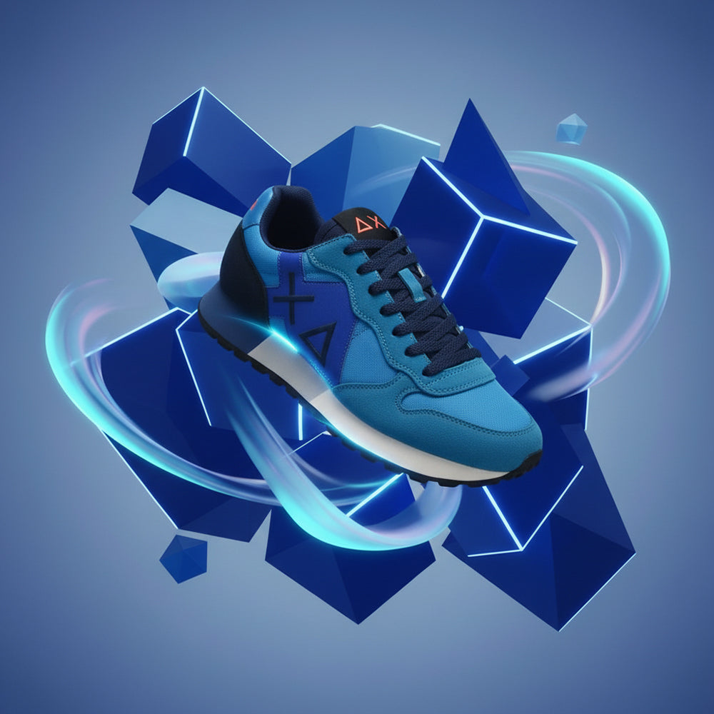 BASKET SUN68 JAKI SOLID 13 TURCHESE﻿ 10