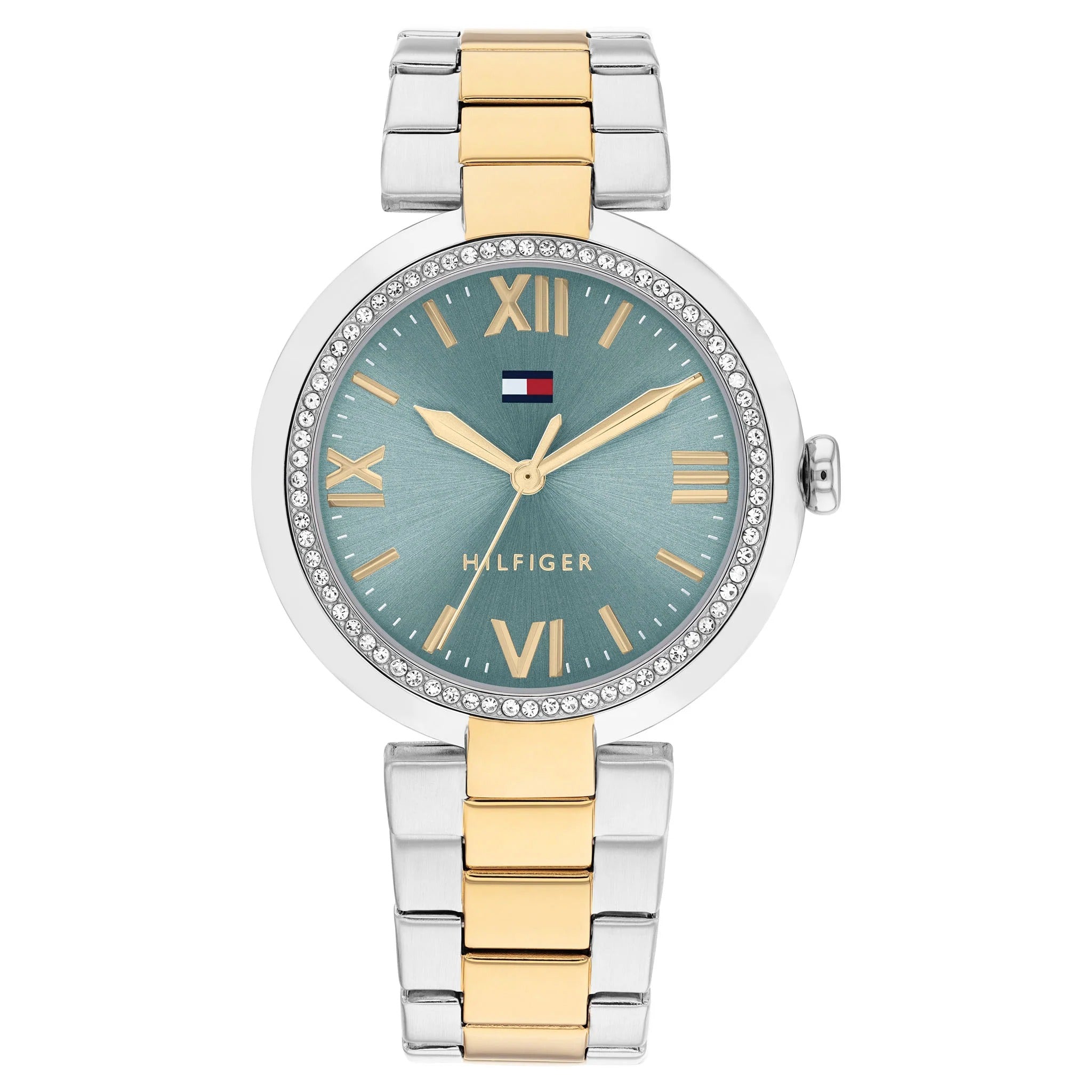 Tommy Hilfiger Montre Quartz Cadran Bleu Élégante Femme