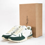 Pepe Jeans Baskets Style Rétro Cuir et Daim Homme