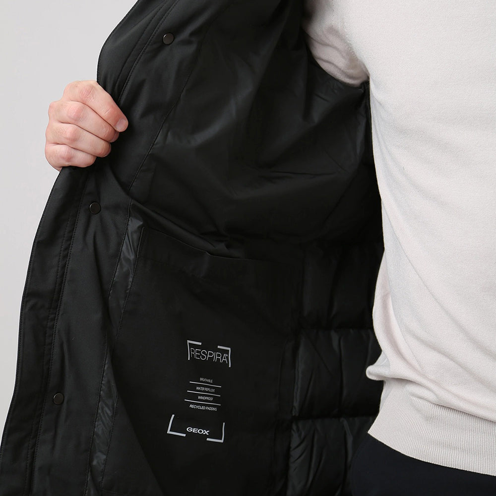 Geox Parka Matelassée Respirante Homme