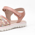 Kimland Sandales Plates Tressées Confortables Femme