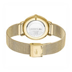 Montre Lacoste Bracelet Maille Milanaise Dorée Élégante Femme