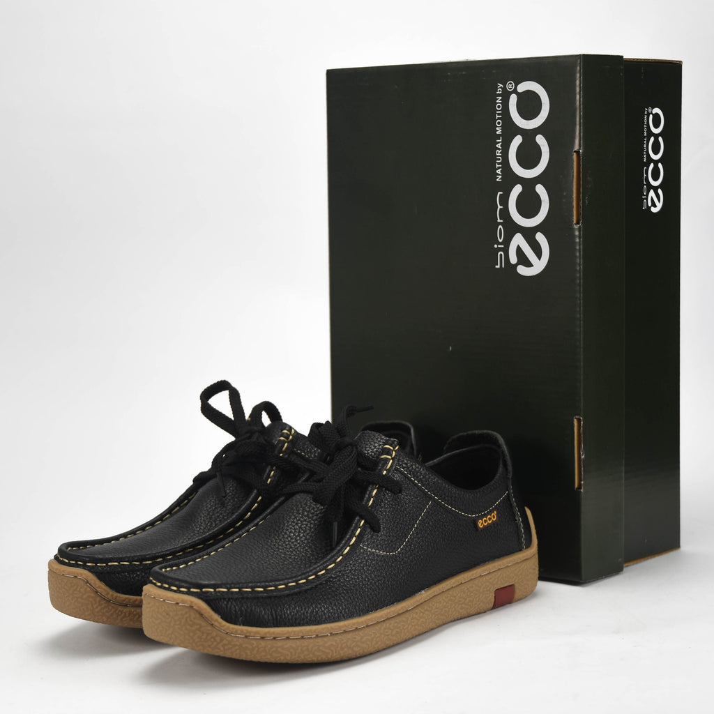 ECCO Chaussures Moccasins en Cuir Grainé Homme