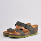 BIRK CUIR VERT﻿ 2