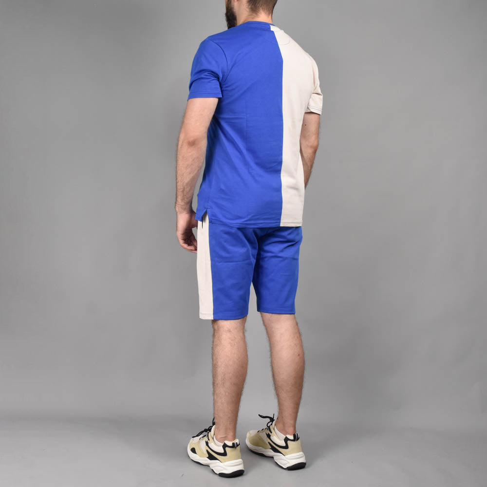 Hardone Ensemble Short et T-shirt Bicolore Homme