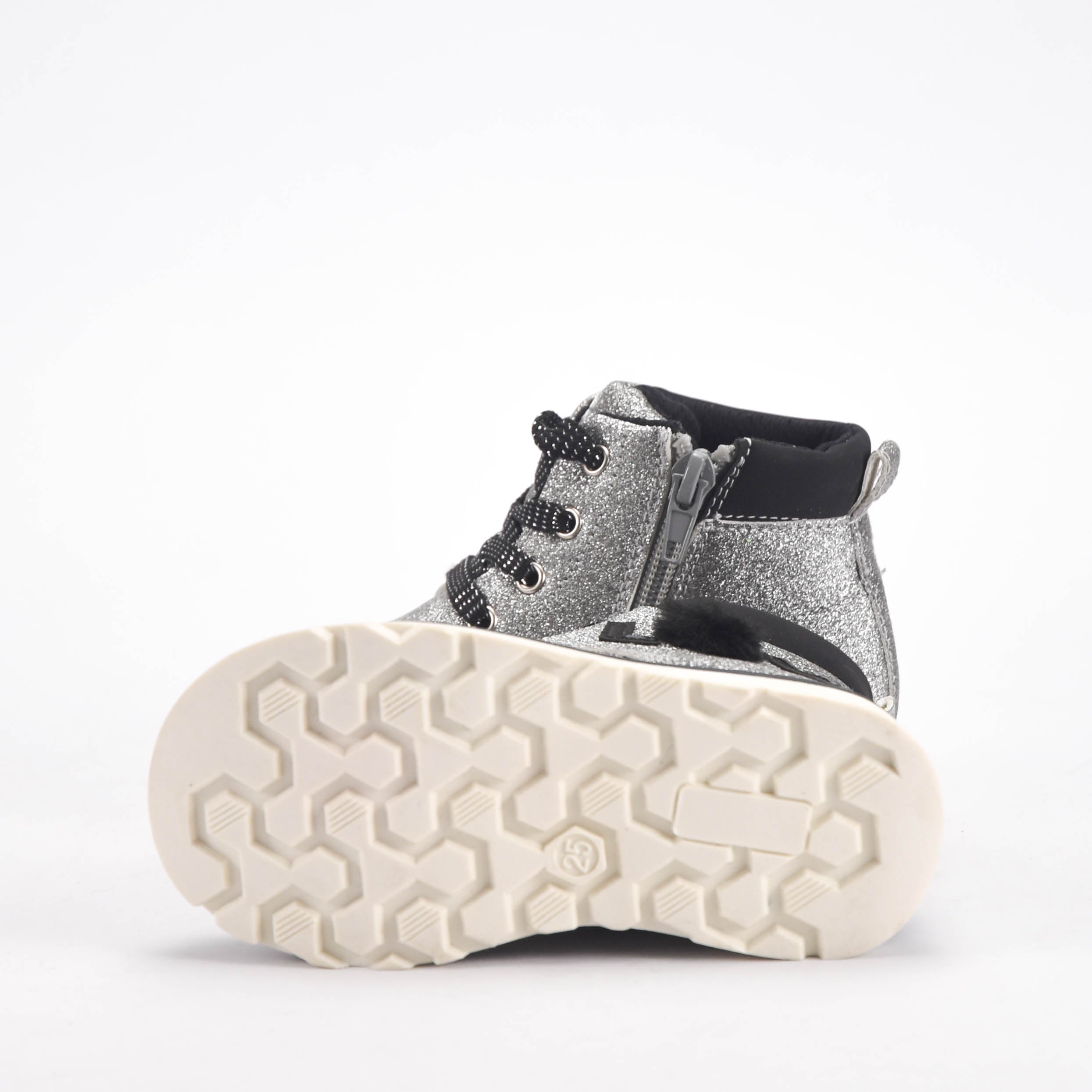 Chicco Bottines Pailletées avec Fermeture Éclair Fille
