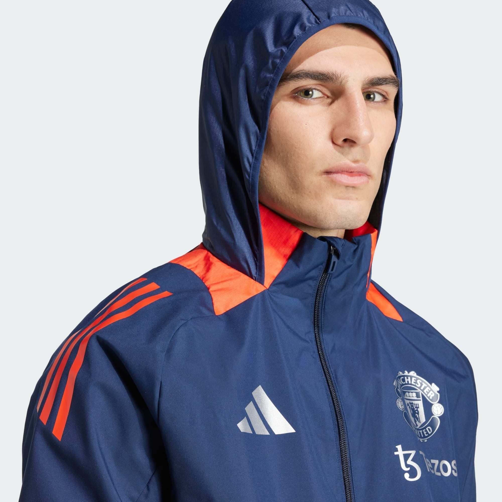 Adidas Veste Manchester United Tiro 24 Coupe-Vent Homme