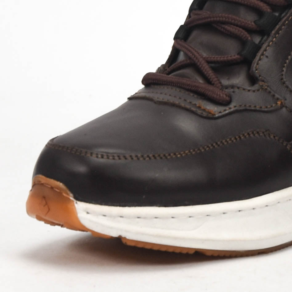 Raber Chaussures Orthopédiques en Cuir Marron Homme
