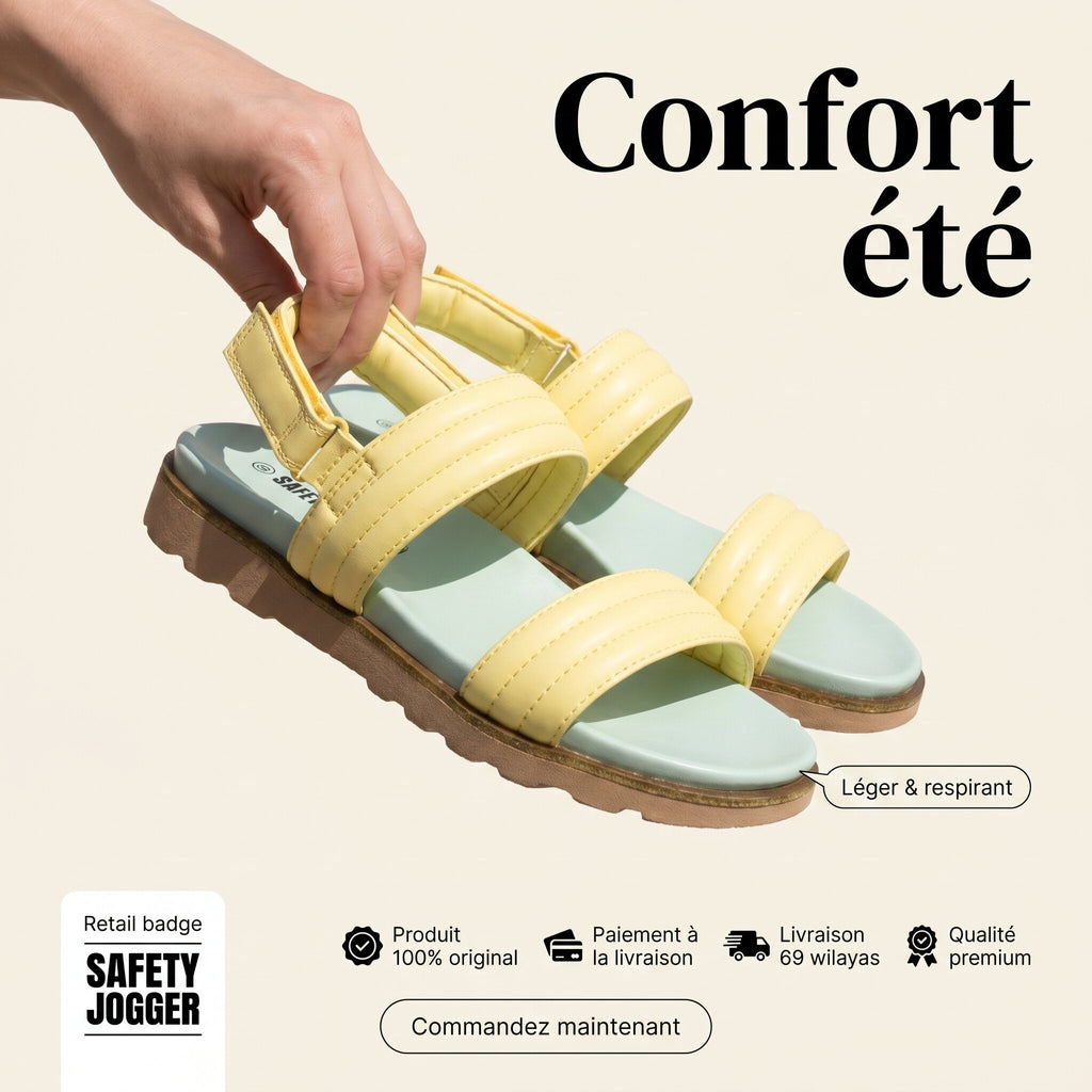 Kimland Sandales Décontractées Confortables Femme