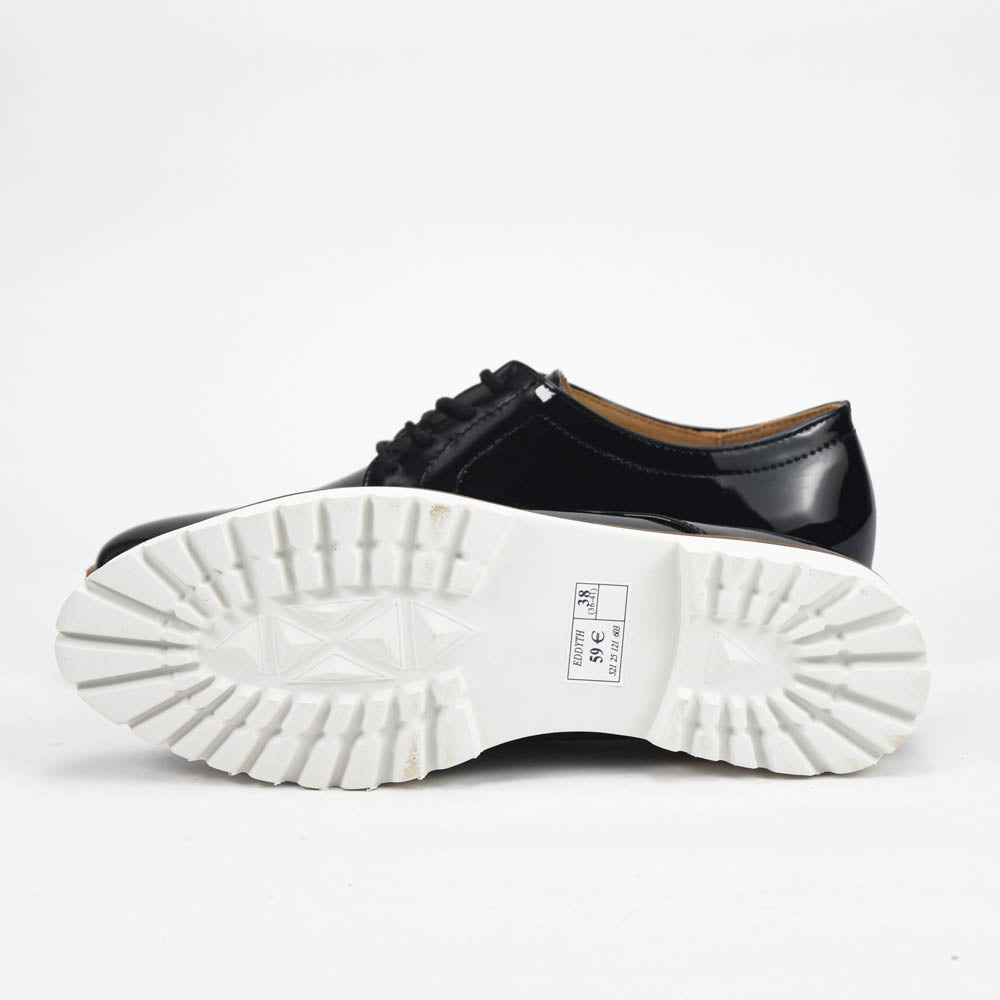André Chaussures Derby Vernies Élégantes Femme