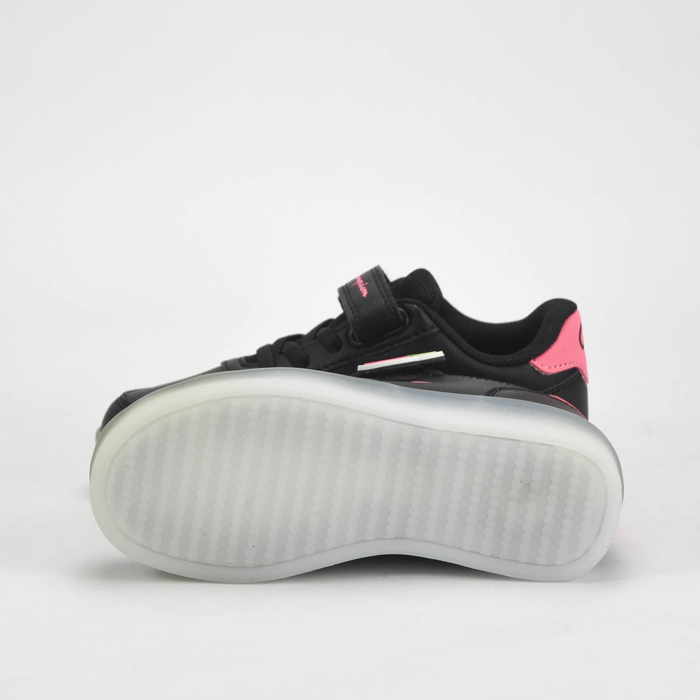 Champion Baskets Basses à Scratch et Fraise Fille