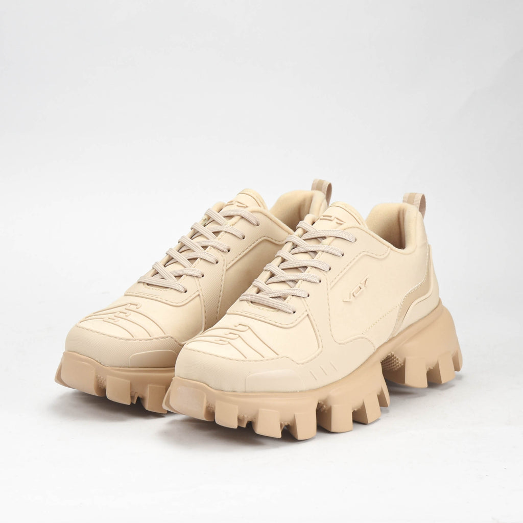VO7 Baskets Amber Nude Élégantes Femme
