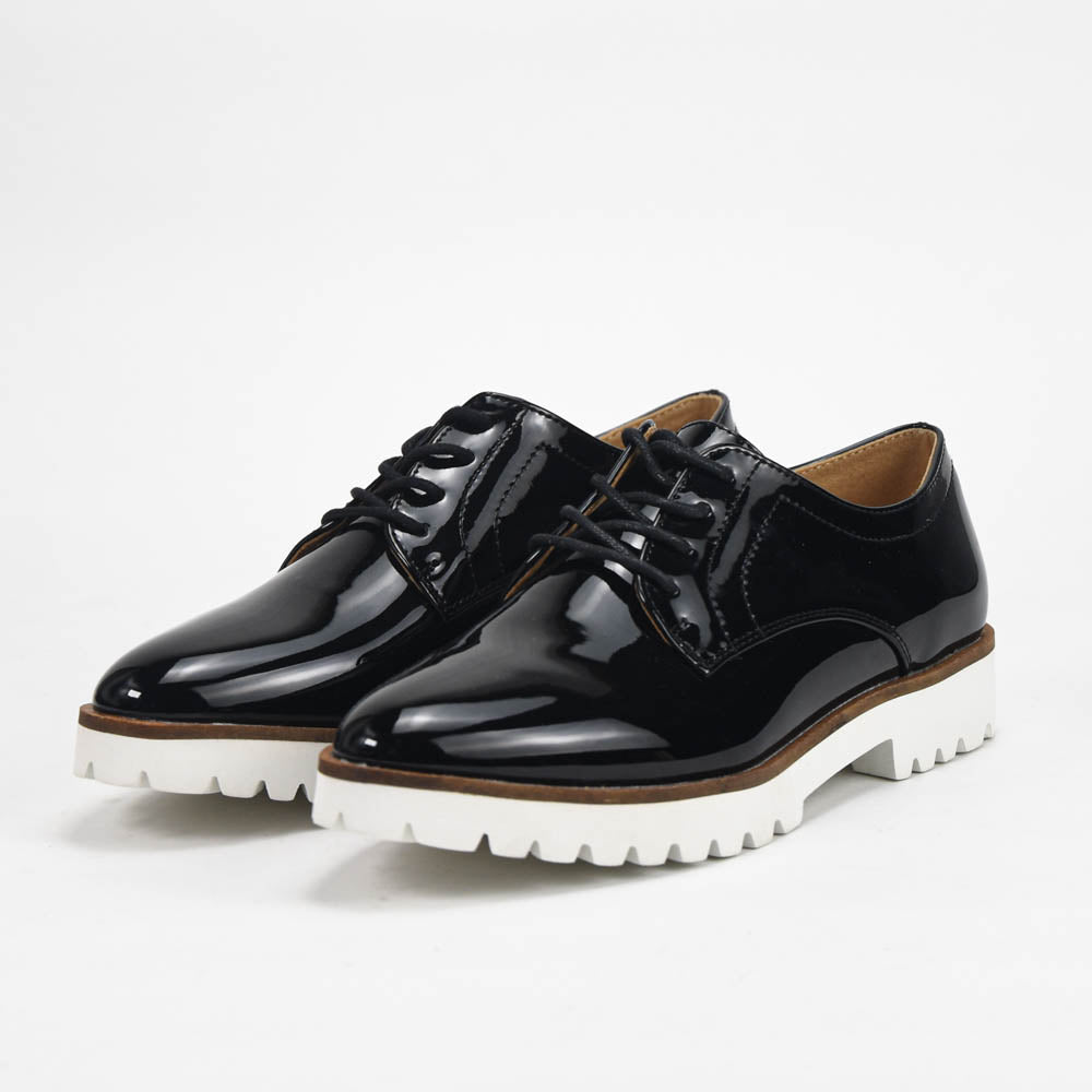 André Chaussures Derby Vernies Élégantes Femme