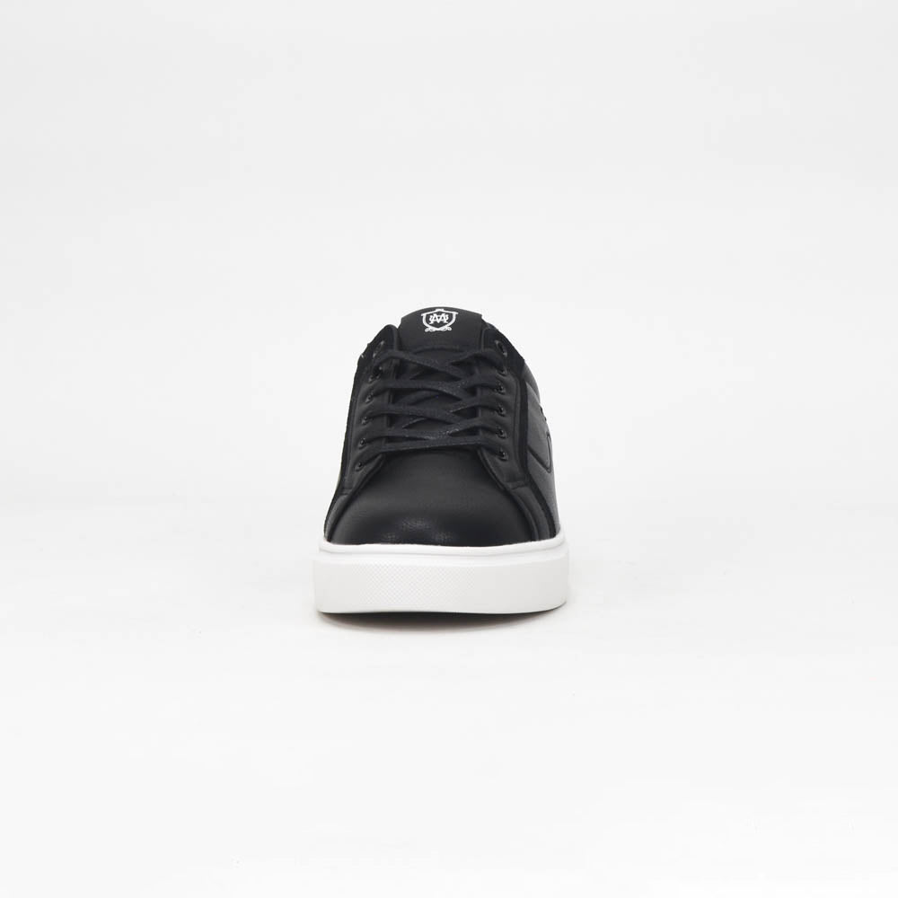Massimo Baskets Basses Élégantes Noir Homme