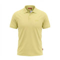 Kimland Polo Homme Jaune Coupe Classique Élégant
