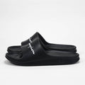 Champion Claquettes Logo Noir Confortable Homme