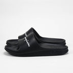 Champion Claquettes Logo Noir Confortable Homme