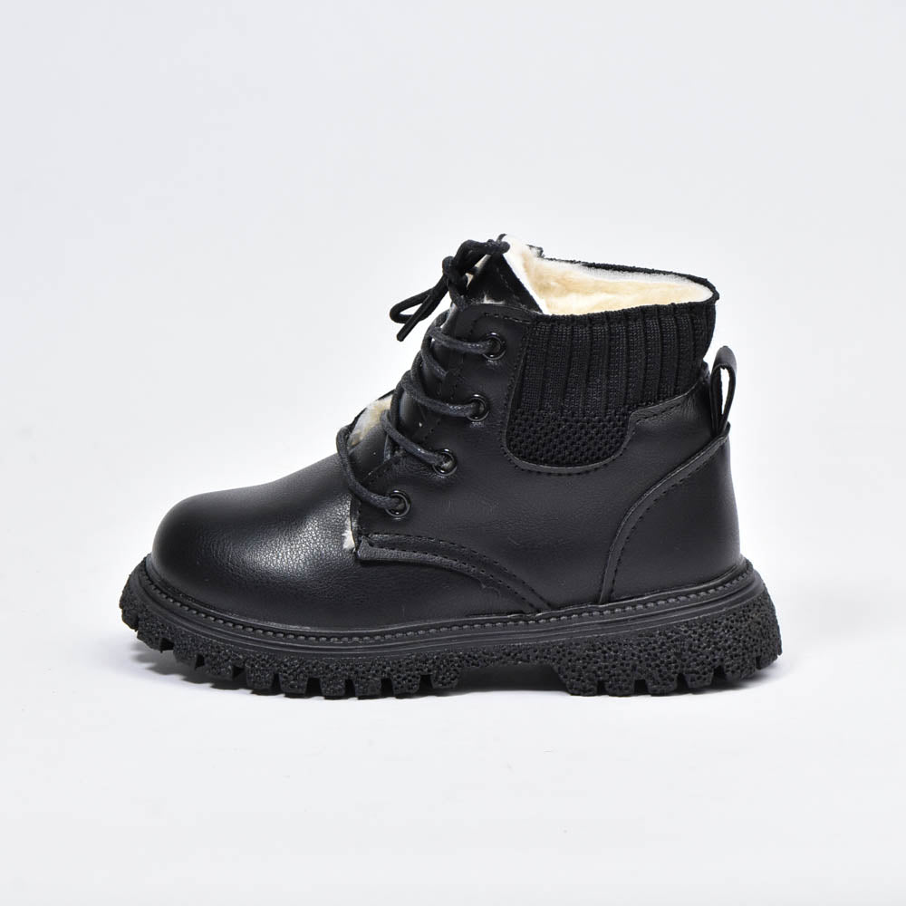 Bottes de neige Noir coordonnantes Enfants ﻿ 1
