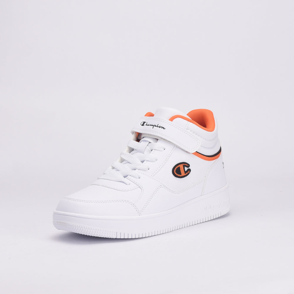 Champion Baskets Montantes Style Urbain Blanc Enfant