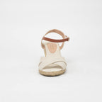 André Sandales Compensées Style Espadrille Femme