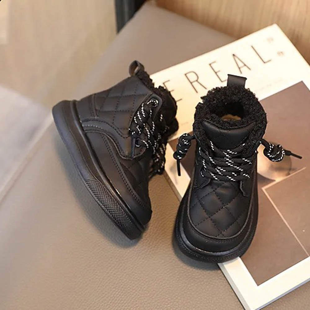 Bottes de neige imperméables Noir Enfants﻿ 3