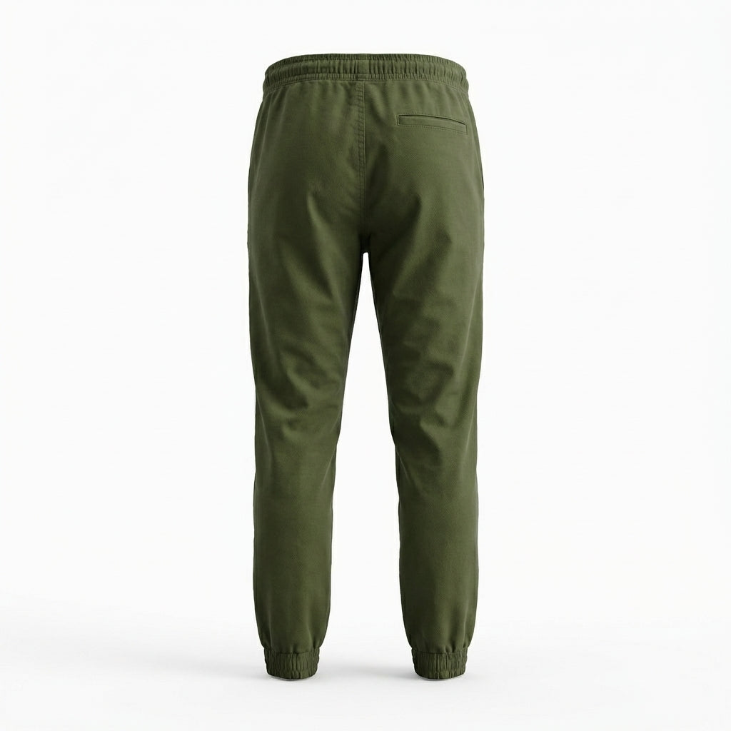 DEPART Pantalon Jogger Slim Vert Homme