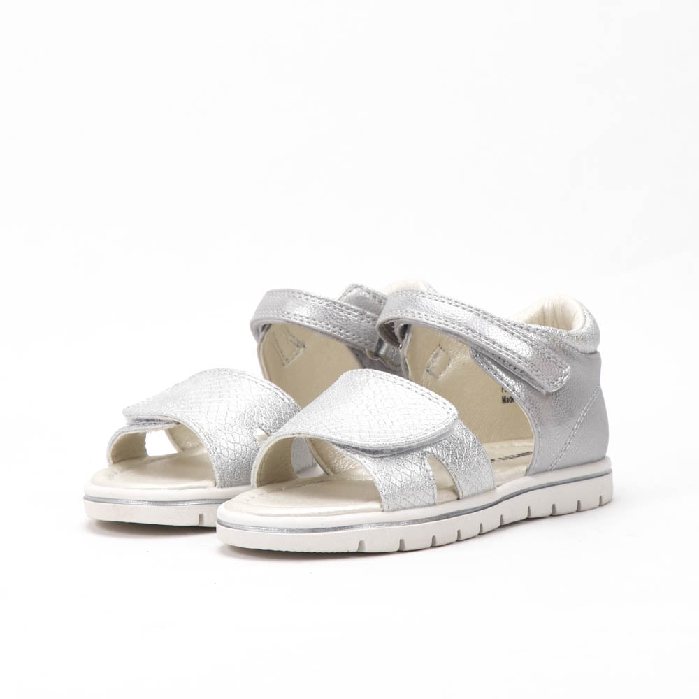 Safety Jogger Sandales Argentées Confortables Enfant