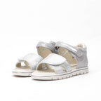 Safety Jogger Sandales Argentées Confortables Enfant