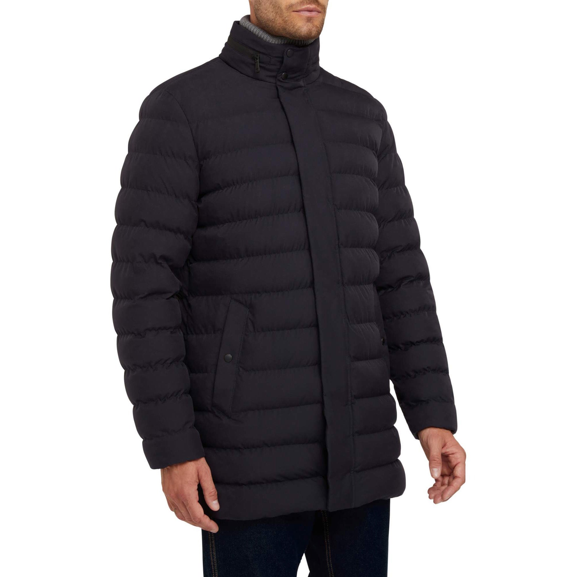 Geox Veste Matelassée Respirante Bleu Nuit Homme