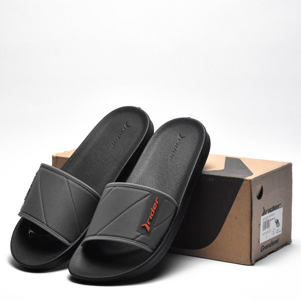 RIDER STREET SLIDE AD BLACK/GREY/ORANGE﻿ 1