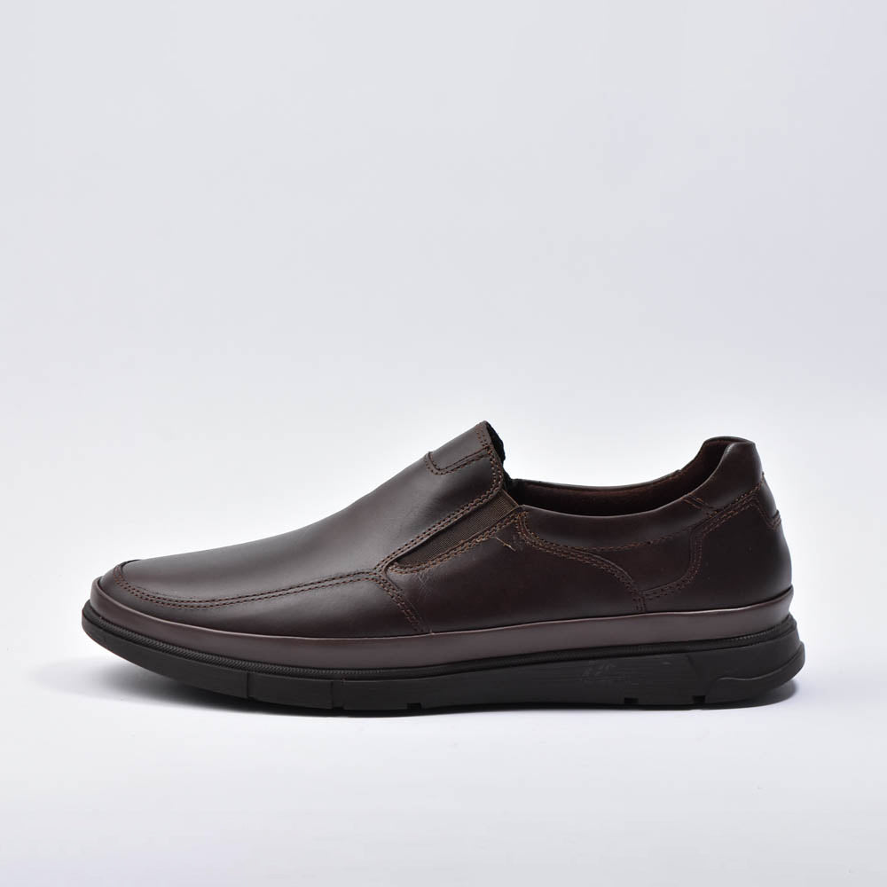 MOCASSINS CUIR MARRON ﻿ 1