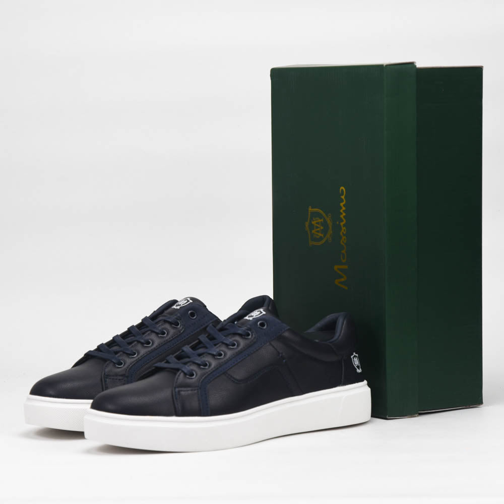 Massimo Baskets Casual Élégantes Bleu Marine Homme