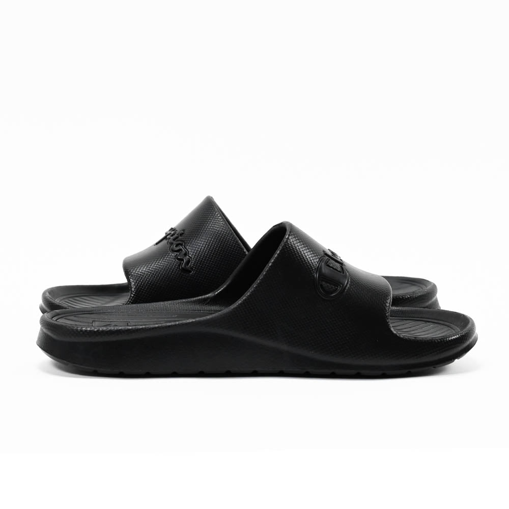 Champion Claquettes Logo Noir Confortable Homme
