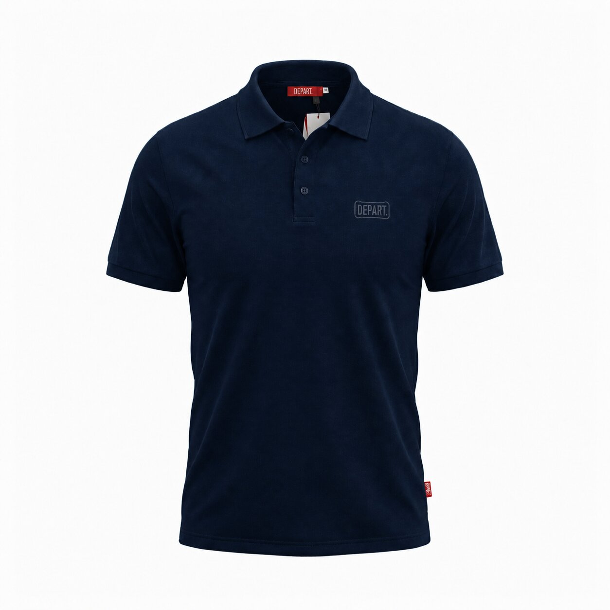 Départ Polo Homme Bleu Marine Élégant et Confortable