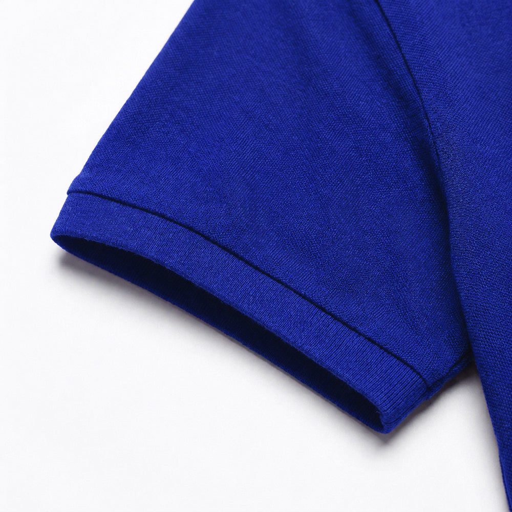 Depart Polo Homme Bleu Classique Élégant