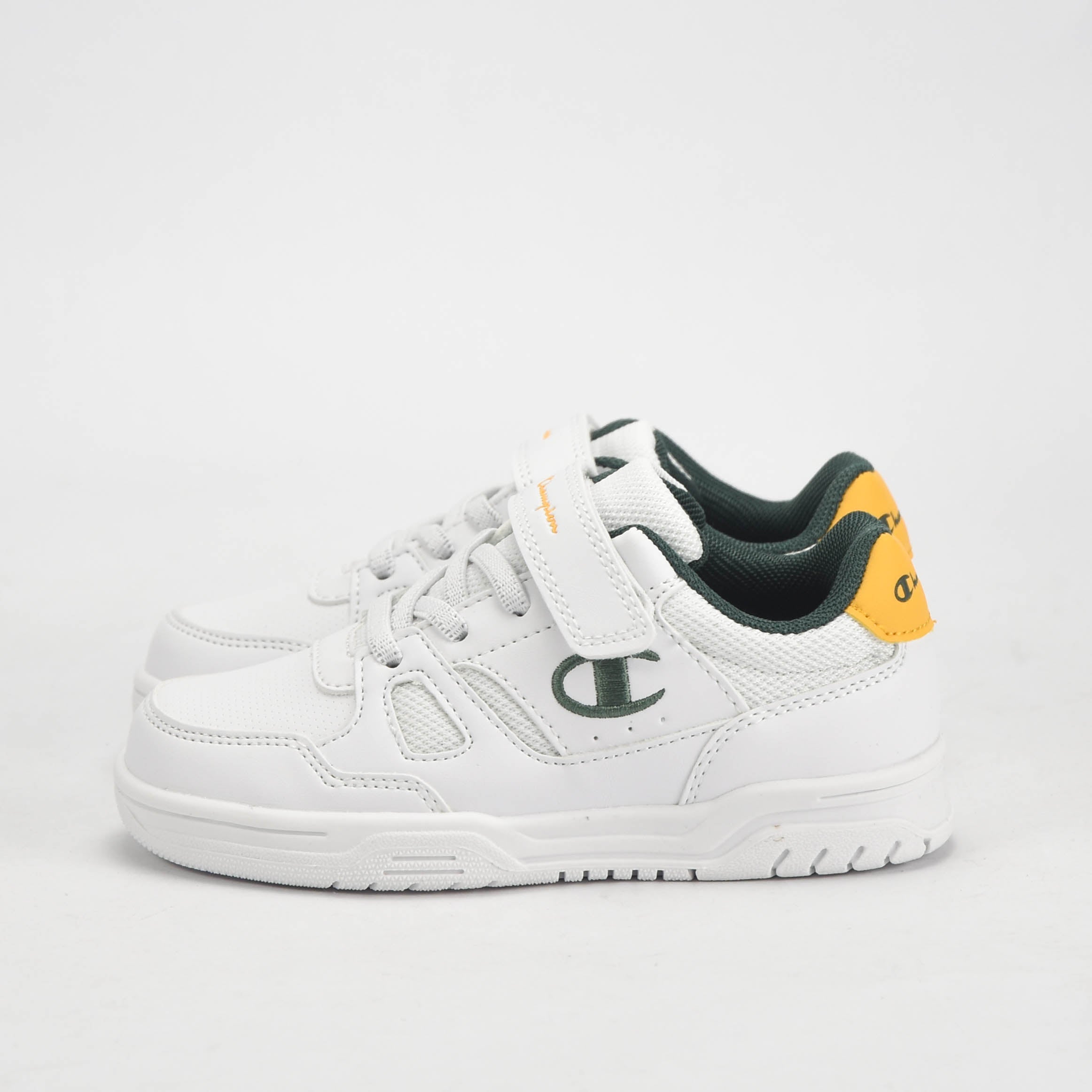 Champion Baskets Basses à Scratch Enfant Blanc