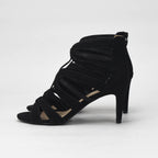 André Sandales à Talons Noir Élégantes Femme
