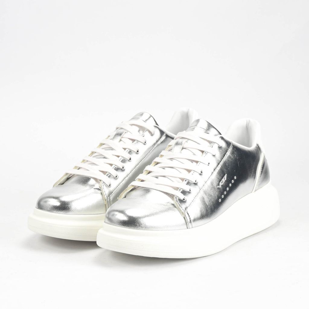 VO7 Baskets Elysee Argentées Femme