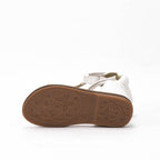 Safety Jogger Sandales Fille Blanc Papillons Confortables
