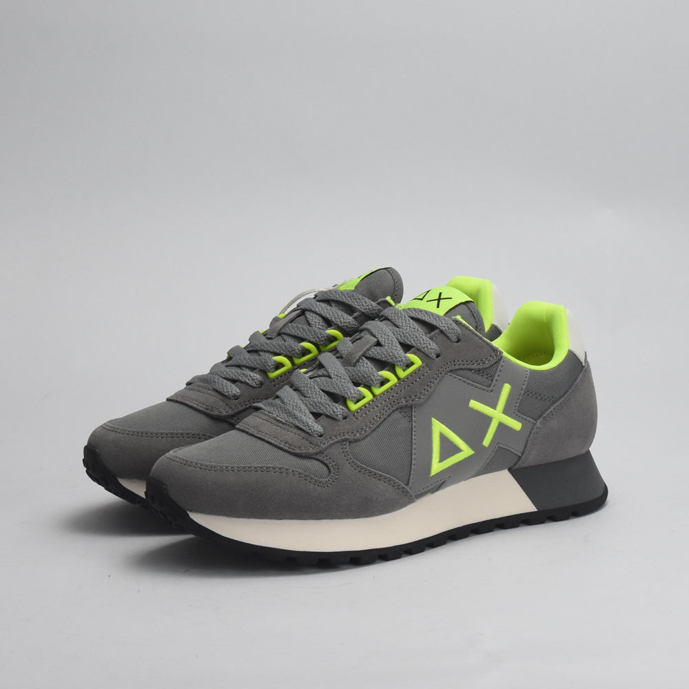 BASKET SUN68 JAKI FLUO 34 GRIGIO MEDIO﻿ 4