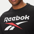 Reebok T-Shirt Logo Classique Noir Homme