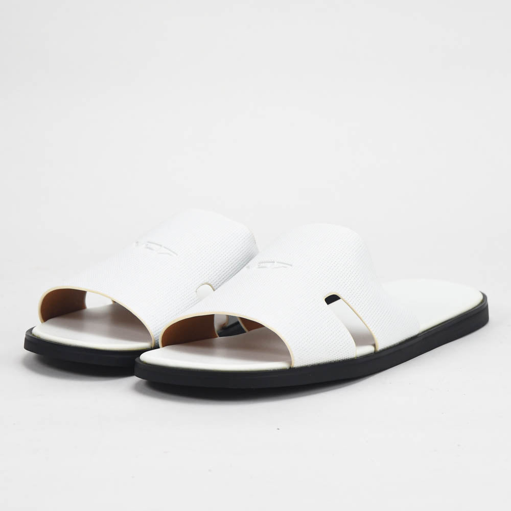 VO7 Mule Sandales Élégantes Blanc Homme