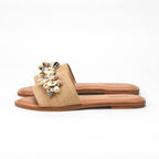 André Mules Ornées de Coquillages Femme Élégantes
