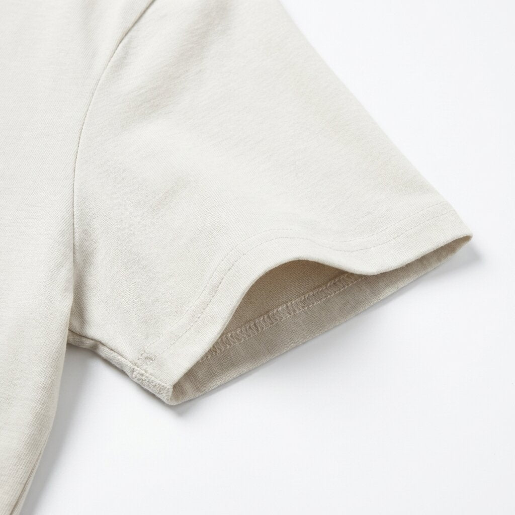 Kimland T-shirt Homme Imprimé Feuille Style Décontracté