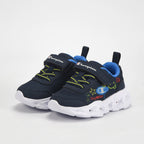 Champion Baskets Lumineuses à Scratch Enfant Bleu Marine