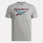 Reebok T-shirt Identity Big Logo Gris Homme